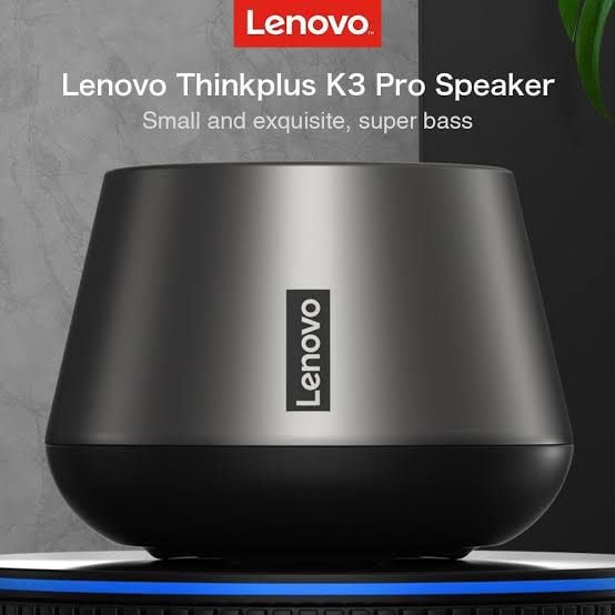 Picture of Lenovo thinkplus K3pro portable mini blutooth Speaker for laptop travel -Black