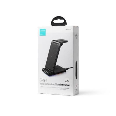 Picture of Joyroom JR-WQN01 3in1 Magnetic Charging Station -Black