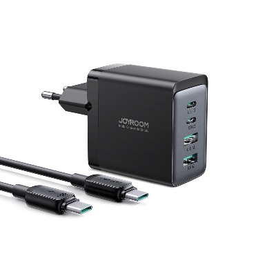 Picture of GaN Ultra TCG02 67W 2C2A Fast Charger+100W C to C Cable 1.2m -Black
