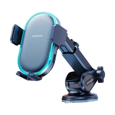 Picture of JR-ZS299 Dual-Coil Wireless Car Charger Holder with LED -Black