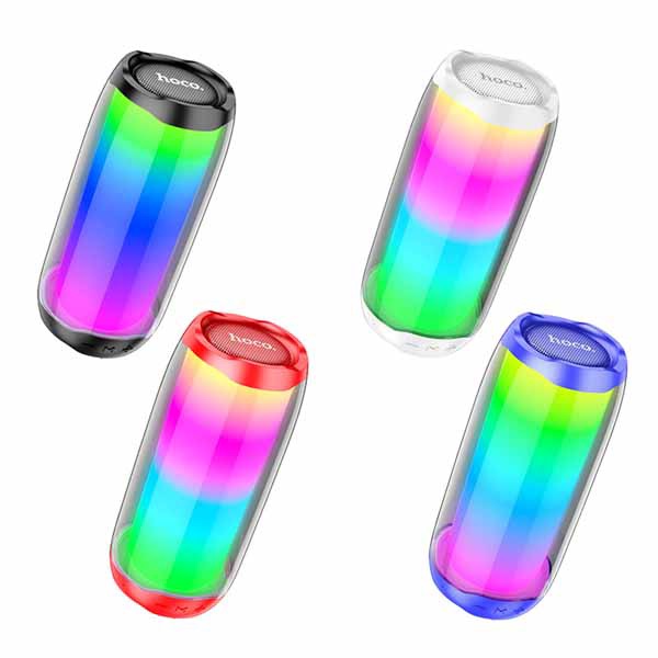 Picture of HOCO HC8 Pulsating colorful luminous wireless speaker -Black