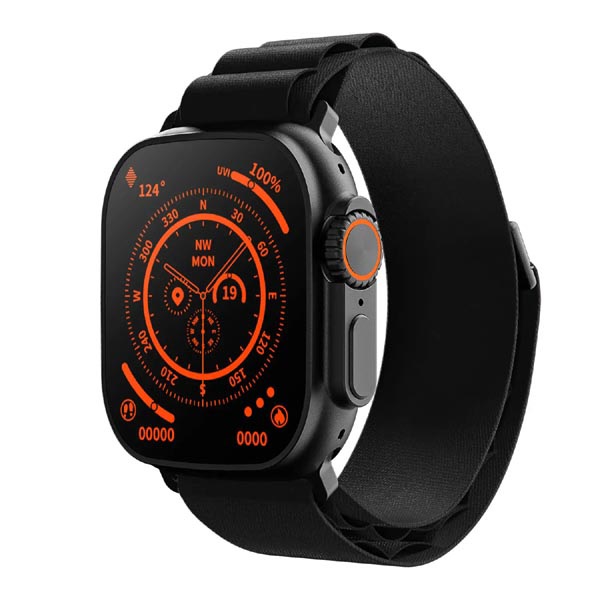 Picture of Zordai ZD8 Ultra Max+ Plus Smart Watch -Black