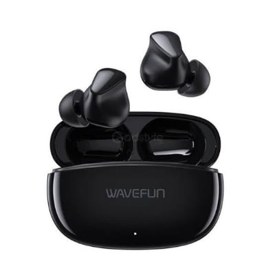 Picture of Wavefun Rock Super Bass TWS Earbuds -Black