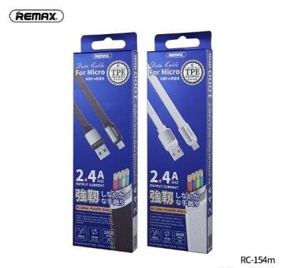 Picture of Remax RC-154m Pro Series Fast Charging High Speed Data Cable for Micro -Black