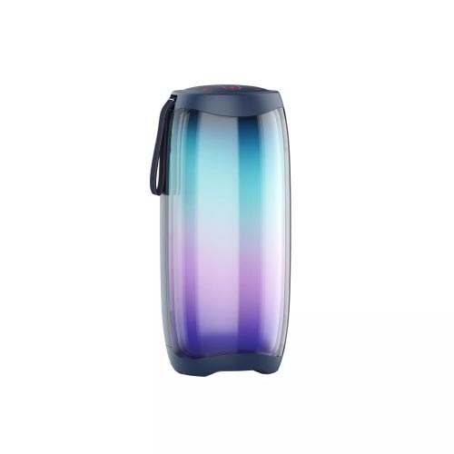 Picture of Wiwu Thunder P40 Portable Waterproof Dazzling LED Bluetooth Speaker with Microphone -Black