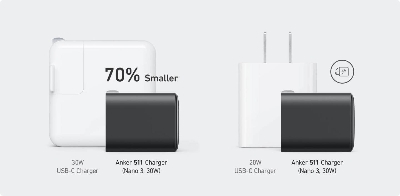 Picture of Anker Nano 3 30W Charger (Anker 511) for iPhone16 15 & 14 & 13 Series​ White
