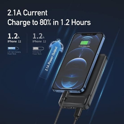 Picture of Awei P5K 10000mAh Fast Charging Power Bank -Black