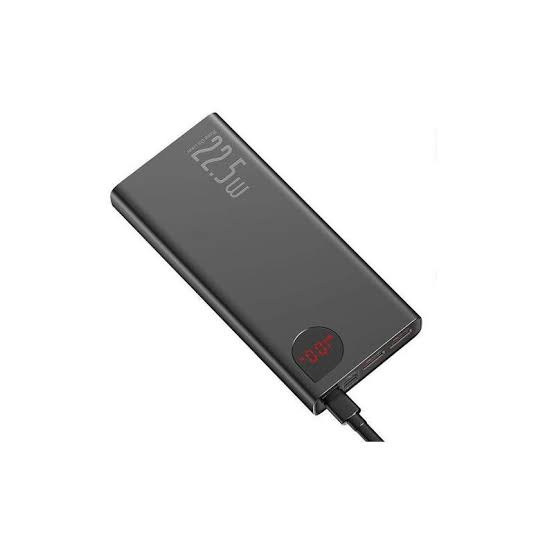 Picture of Baseus Power Bank Adaman 22.5w 20000Mah PPAD000101 Metal Digital Display Q... -Black