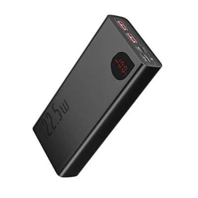 Picture of Baseus Power Bank Adaman 22.5w 20000Mah PPAD000101 Metal Digital Display Q... -Black