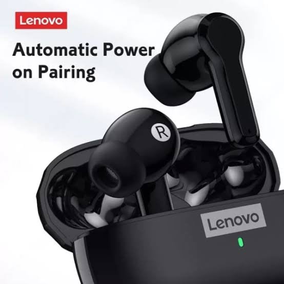 Picture of Lenovo LivePods LP1S TWS Wireless Bluetooth 5.0 Sport Earbuds -Black