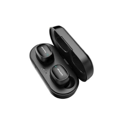 Picture of AWEI T13 Pro Bluetooth Earphones Wireless Waterproof Touch Earbuds Hifi Sound Quality -Black