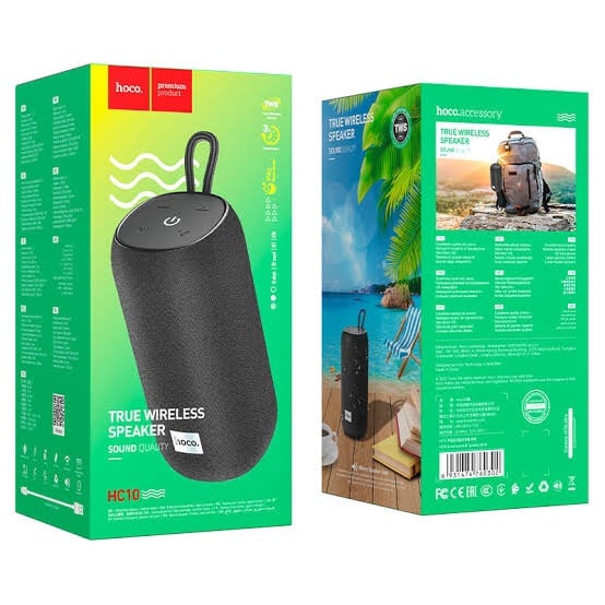 Picture of Hoco HC10 True Wirless Waterproof Blutooth Speaker -Black