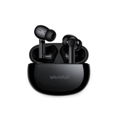 Picture of WaveFun Star wireless Music & Gaming Mode ENC Earbuds -Black