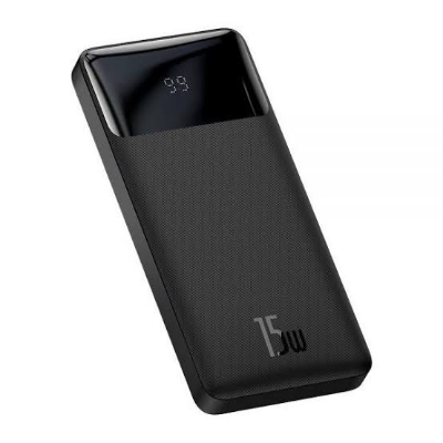 Picture of Baseus Bipow 10000mAh 15W Digital Display Fast Charging Power bank -Black