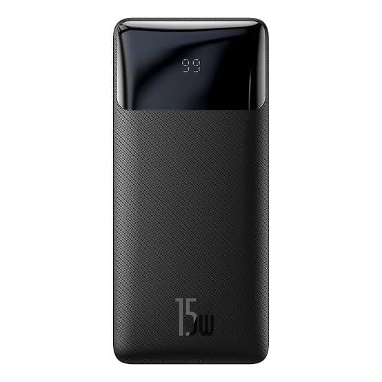 Picture of Baseus Bipow 10000mAh 15W Digital Display Fast Charging Power bank -Black