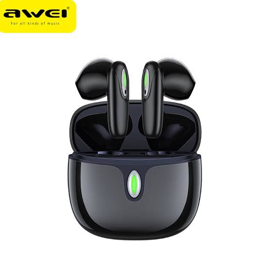 Picture of Awei T39 Tws Earphone wireless bluetooth headphones noise reduction earbuds -Black