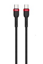 Picture of MKB C101 Braided 100W TYPE-C to TYPE-C Cable -Black