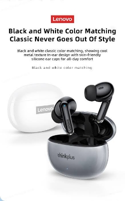 Picture of Lenovo XT88 Bluetooth Earbuds Wireless Headphones Bluetooth 5.3 -Black