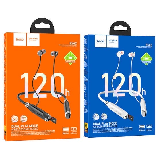 Picture of Hoco ES62 Wireless Neckband Earphones -Black