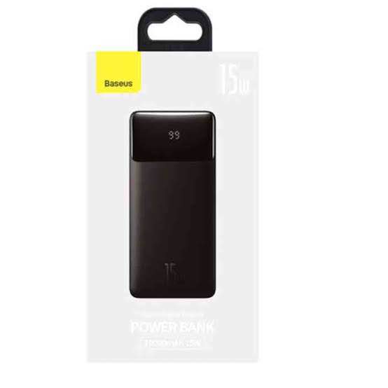 Picture of Baseus Power Bank Bipow Digital Display 20000mAh 15W -Black