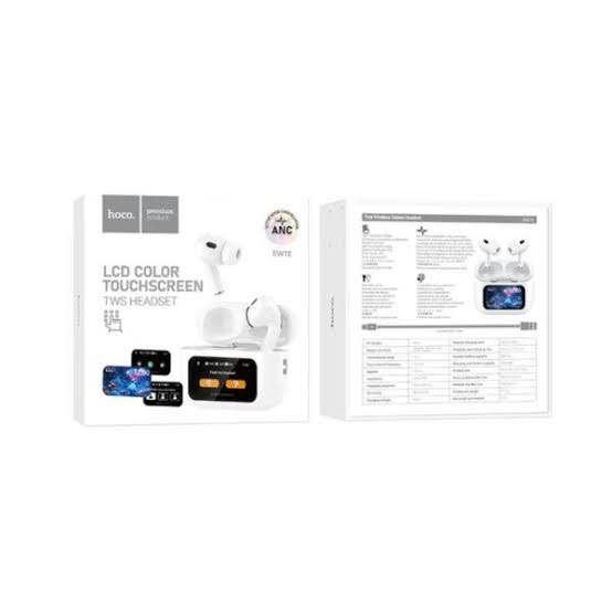 Picture of Hoco EW72 ANC TWS Earbuds With Touch Screen -Black