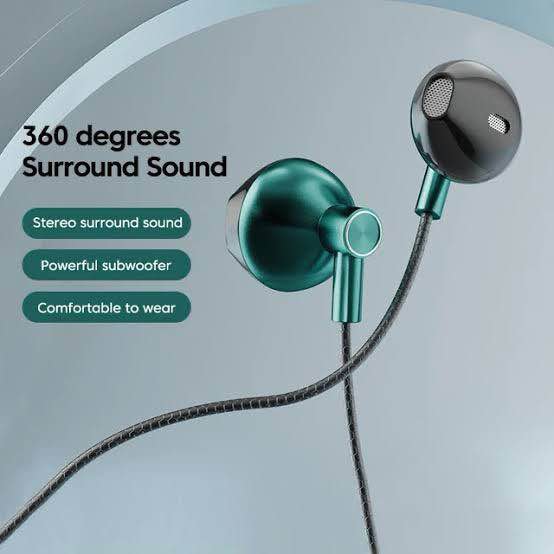 Picture of MKB M803 Metal Sterio Earphone -Black