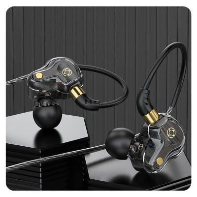 Picture of MKB m808 Dual Dynamic Hifi Bass Earphone