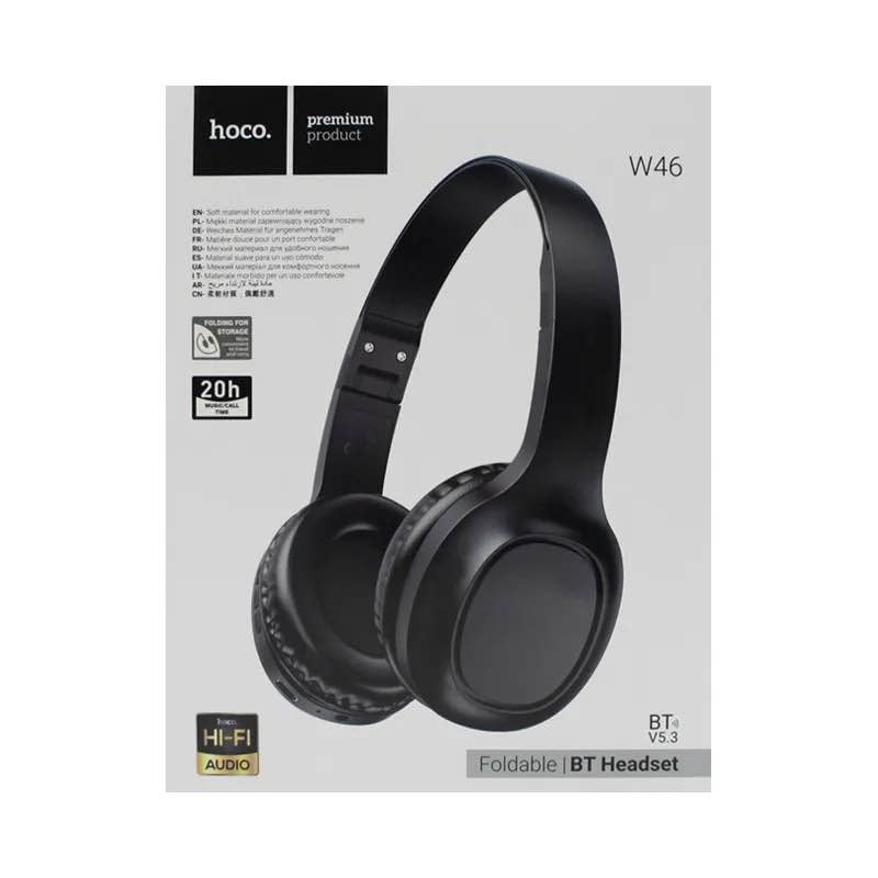 Picture of Hoco W46 Bluetooth Wireless Headphones -Black