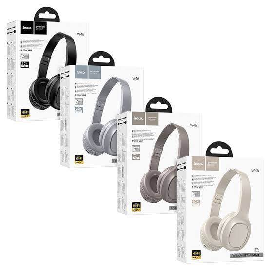 Picture of Hoco W46 Bluetooth Wireless Headphones -Black