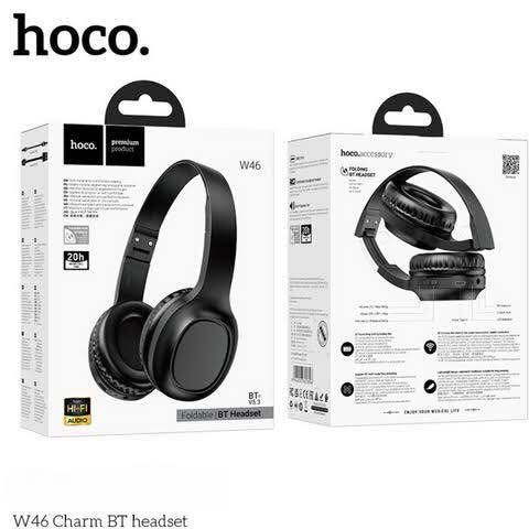 Picture of Hoco W46 Bluetooth Wireless Headphones -Black