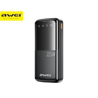 Picture of Awei P13K 22.5W PD Powerbank 20000mah Fast Charging -Black