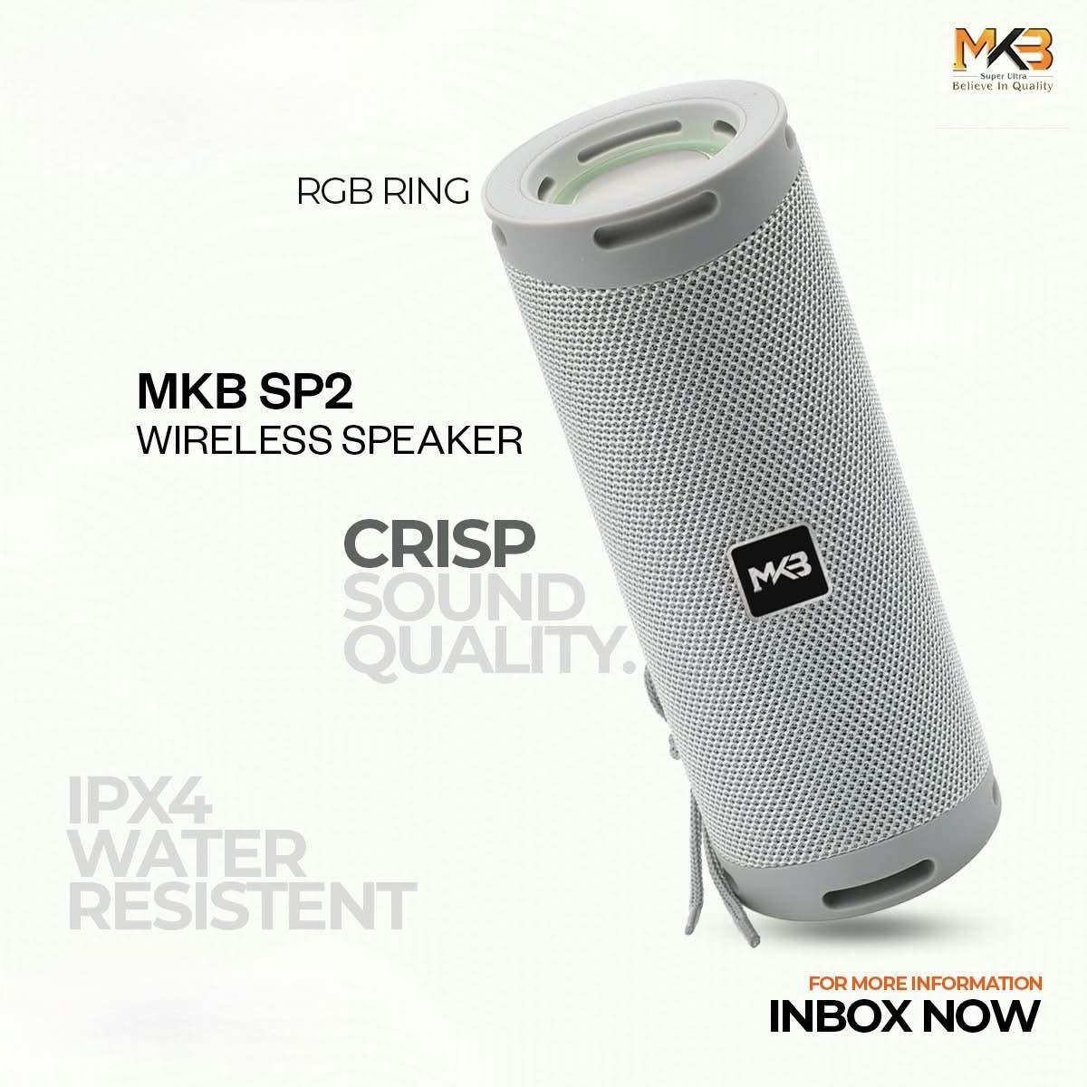Picture of MKB SP2 TRUE WIRELESS SPEAKER