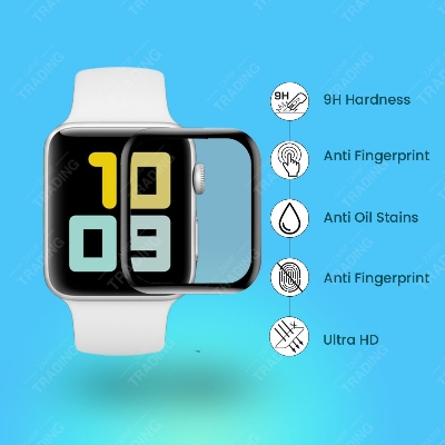 Picture of Apple Watch 38mm Smart Watch Screen Protector HD Clear Ultra-Thin PMMA Full Coverage Scratch & Fingerprint Resistant (1 Pcs)