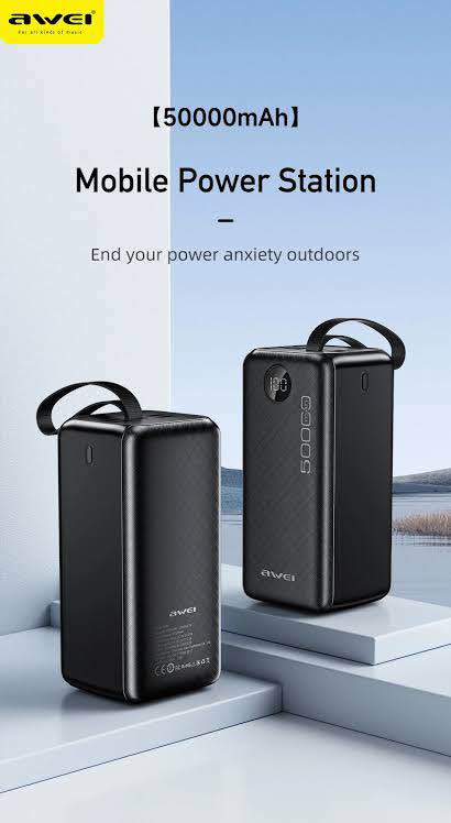 Picture of Awei P36K Power Bank 50000mAh -Black