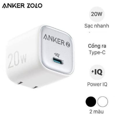 Picture of Anker Zolo Charger 20W IQ & PD A2699