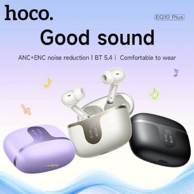 Picture of Hoco EQ10 Plus ANC Earbuds -Black