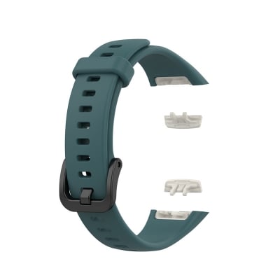 Picture of Huawei Honor Band 6 Smart watch Strap Premium Belt Solid Color Wristband Soft Replacement Sport Bracelet Strap (Slate,Freesize)