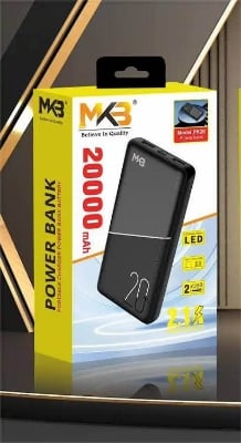 Picture of MKB PK20 20000mah power bank -Black