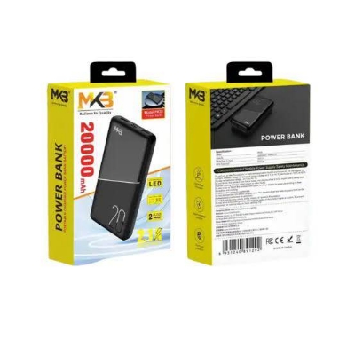 Picture of MKB PK20 20000mah power bank -Black