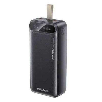 Picture of Awei PA-12 30000mAh Fast Charging Power Bank -Black