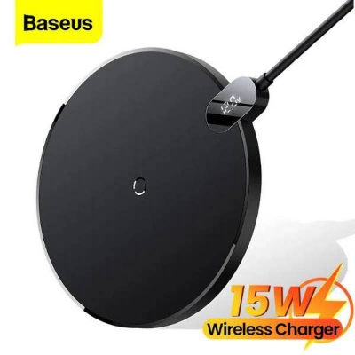 Picture of Baseus 15W Digital LED Display Gen 2 Wireless Charger -Black