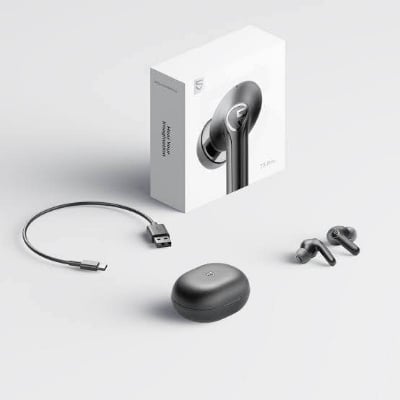 Picture of SoundPeats T3 Pro 35dB ANC Wireless Earbuds -Black