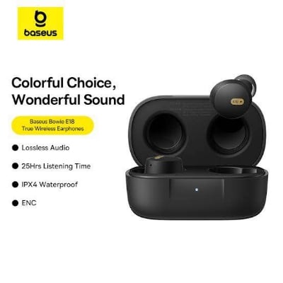 Picture of Baseus Bowie E18 True Wireless Earbuds -Black