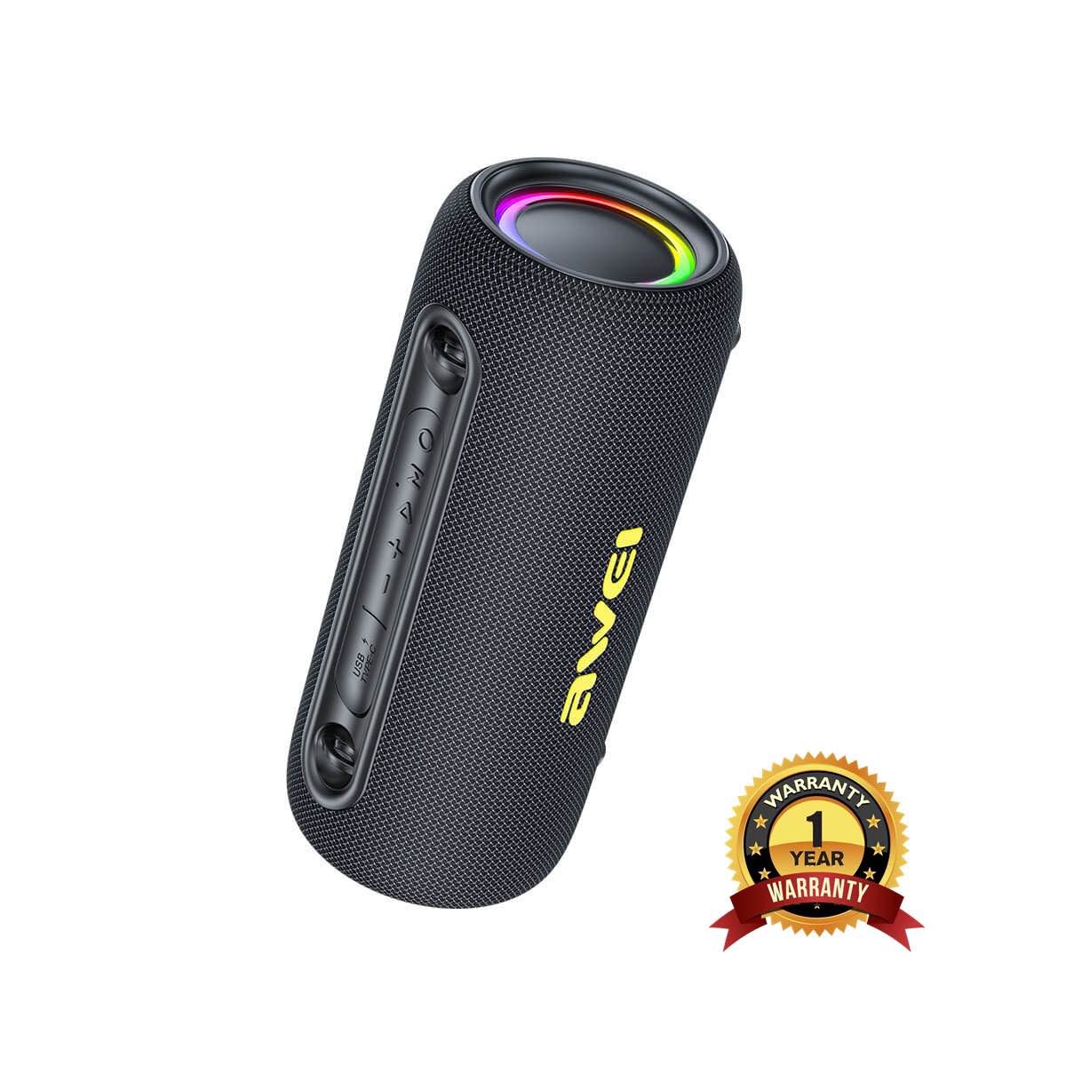 Picture of AWEI Y1000 Outdoor Waterproof Wireless Speaker -Black