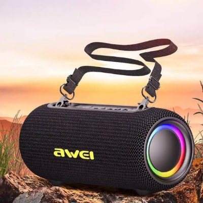 Picture of AWEI Y1000 Outdoor Waterproof Wireless Speaker -Black