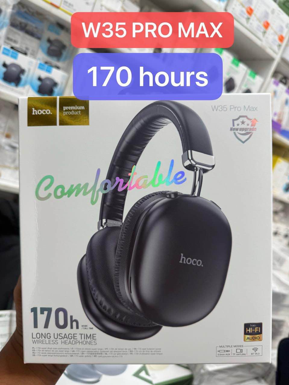 Picture of Hoco W35 pro max Bluetooth Wireless Headphone