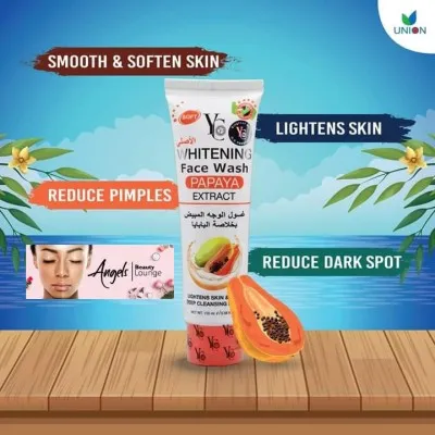 Picture of YC Whitening Face Wash Papaya Extract 100ml - Multicolor