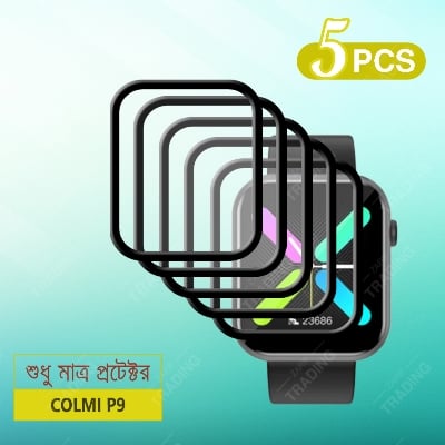 Picture of Colmi P9 Smart Watch PMMA Full Coverage Screen Protector (5 Pcs)