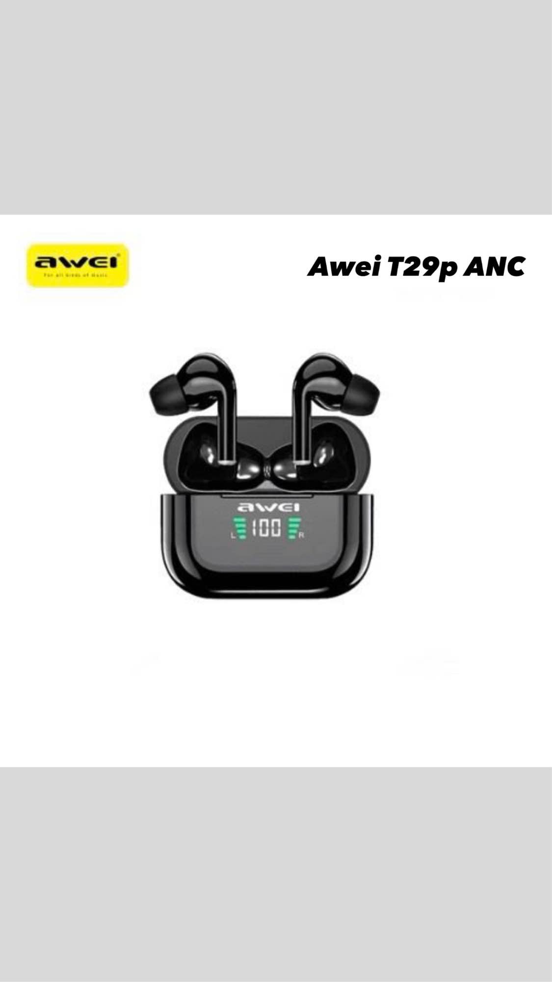 Picture of Awei T29P ANC True Wireless Earbud -Black