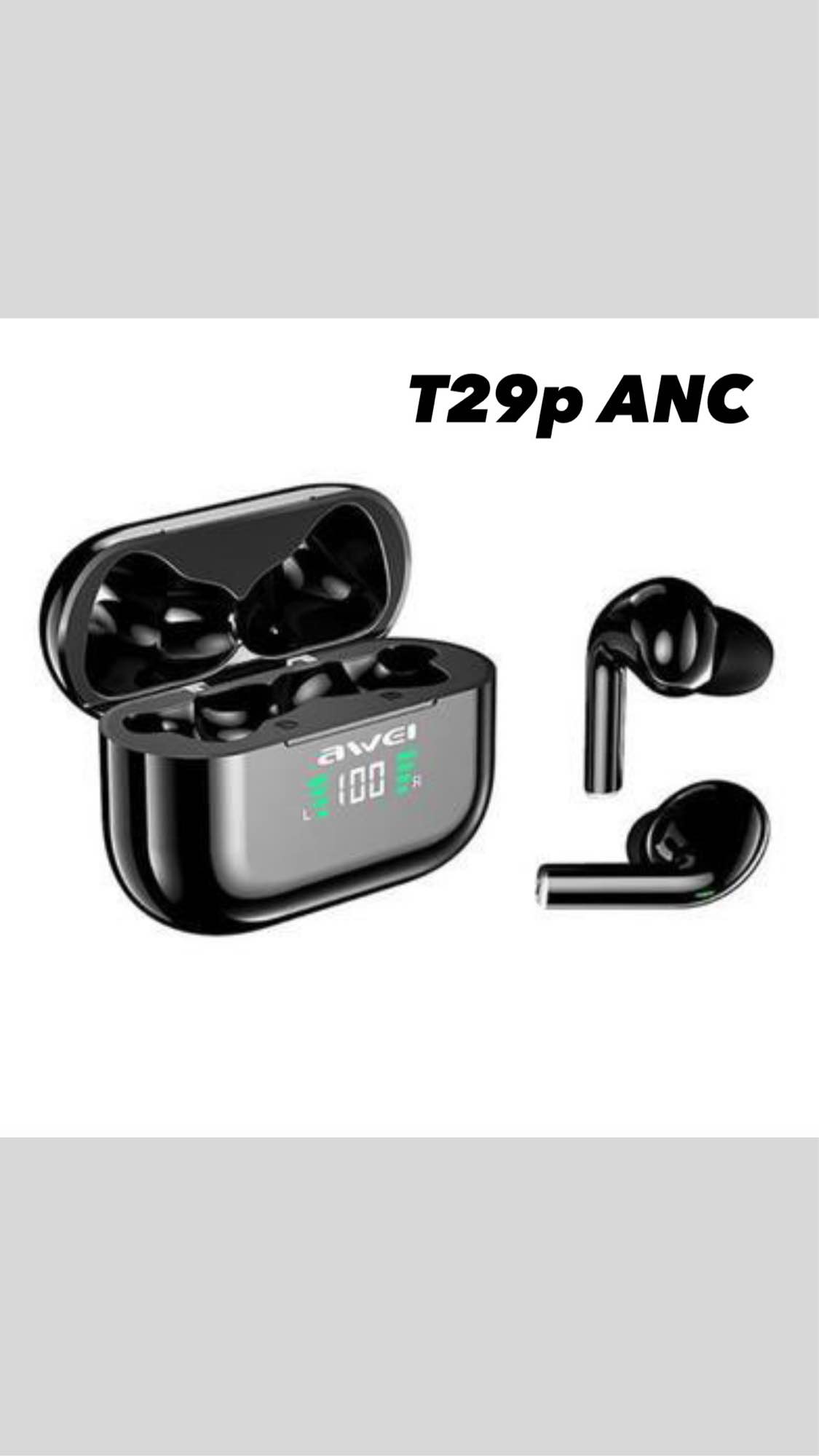 Picture of Awei T29P ANC True Wireless Earbud -Black